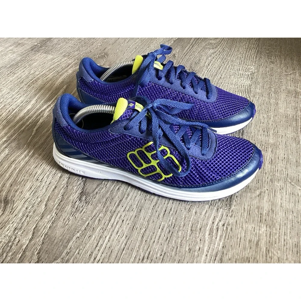 Columbia Womens Size 7 Ravenous Techlite Blue Trail Running Shoes BL3736-516